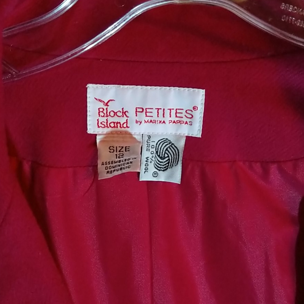 Pink wool blazer - Picture 2 of 4